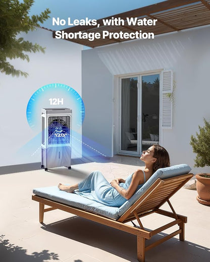 VEVOR Evaporative Air Cooler & Swamp Cooler, 1800 CFM Air Conditioner - Image 6