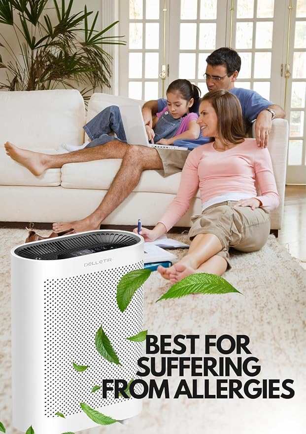 True HEPA Air Purifier GL-FS32 | 4-Stage Filtration System, Ultra-Quiet - Image 5
