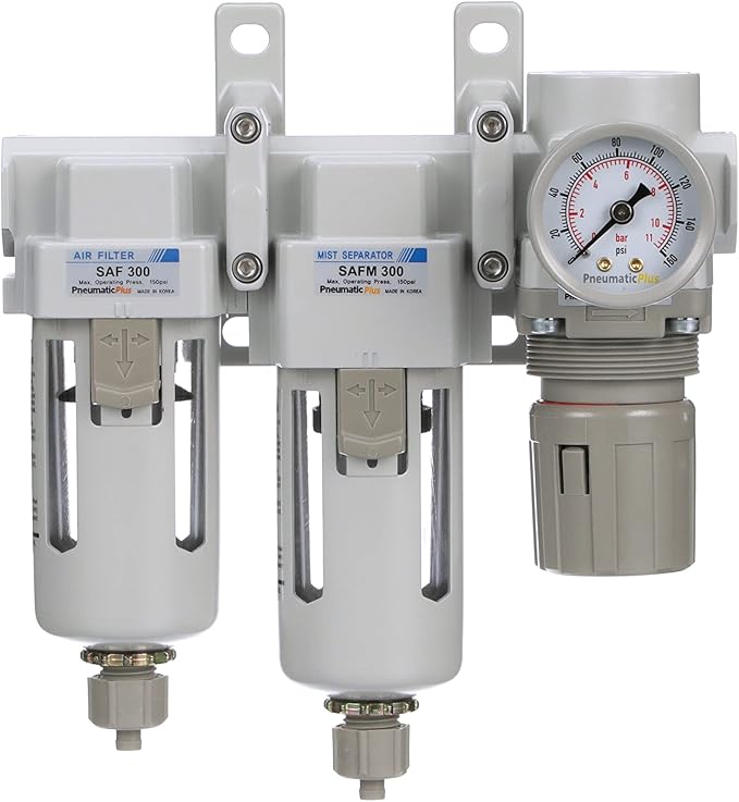 PneumaticPlus SAU330-N03G Three Stage Compressed Air Drying System - Image 2