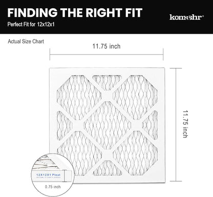 12x12x1 Air Filter MERV 13, HVAC/Furnace AC Filter Replacement, Dust - Image 2