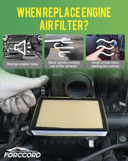 2-Pack Engine Air Filter Fits for 2020-2025 2026 Ford F250 F350 F450 F550 6.7L - Image 6
