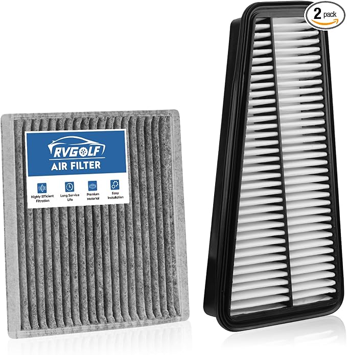 Engine+Cabin Air Filters Kit Fit by RVgolf