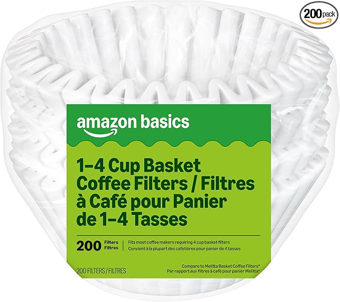 Amazon Basics Basket Coffee Filters by AmazonBasics