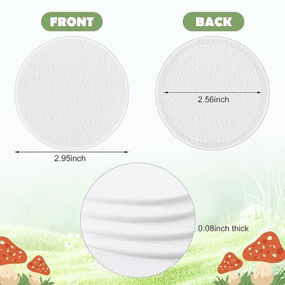 24 Pcs 2.5" Monotub Adhesive Filter Disks-2MM Thick Monotub Filter - Image 2