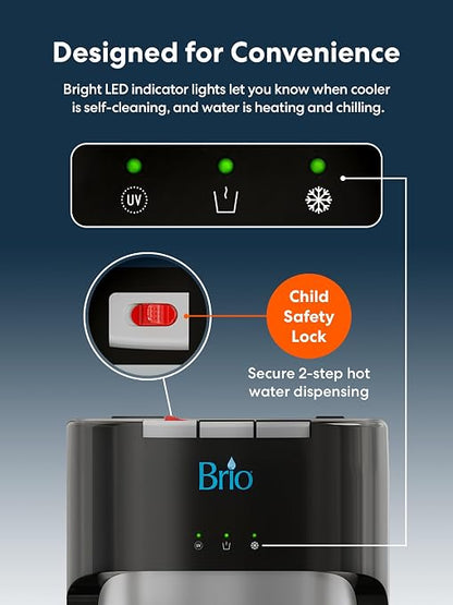 Brio 400 Series Self-Cleaning UV Bottleless Water Cooler Dispenser - - Image 5