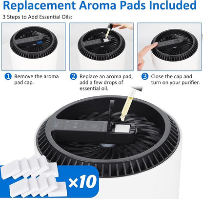 MK06 MK01 True HEPA Replacement Filter Compatible - Image 4