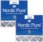 Nordic Pure 20x20x5 Honeywell/Lennox Replacement MERV 12 Air Filters 2 Pack by NordicPure