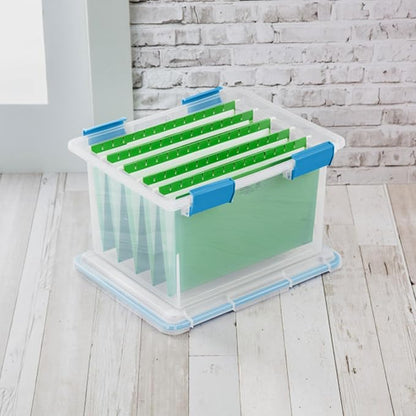 Sterilite 12-Pack Gasket Box, Weather-Resistant Storage Bins - Image 4