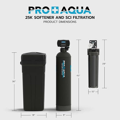PRO+AQUA PRO-SCI-S25E Whole House Water Filter & Softener Bundle | 25, 000 - Image 9