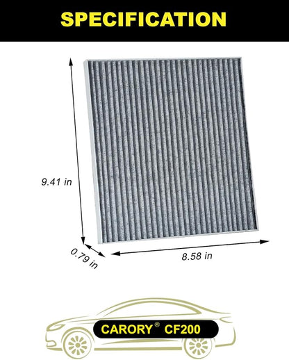 Cabin Air Filter w/Activated Carbon - Image 2
