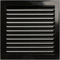 Repa Market 12" x 12" Inch Galvanized Steel Black Soffit Air Vent Cover by RepaMarket