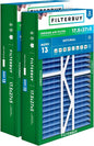 Filterbuy 17.5x27x5 Air Filter MERV 13 Optimal Smoke & Allergy Defense by Filterbuy