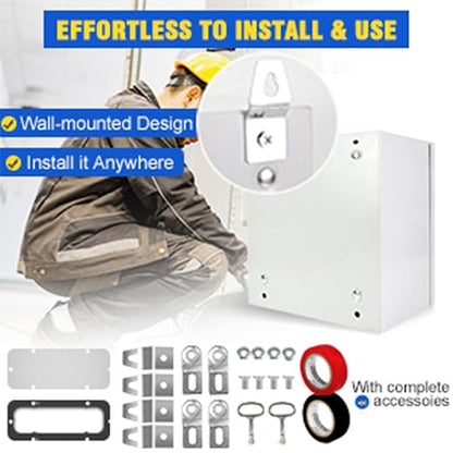 Outdoor Electrical Junction Box, Wall Mounted IP66 Waterproof & Dustproof - Image 4
