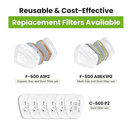 AirGearPro G-500 Reusable Respirator Mask - Image 8