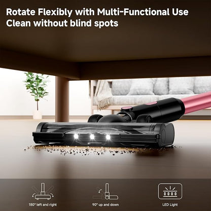 Cordless Vacuum Cleaner, 38Kpa Powerful Stick Vacuum Cleaner - Image 8