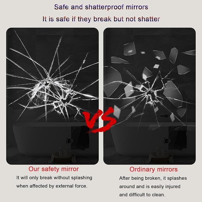 Smart Lighted Bathroom Mirror for Wall，Bathroom Mirror - Image 4
