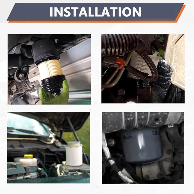 6.7L Cummins Fuel Filter Water Separator and Oil Filter Set Replacement - Image 3