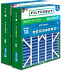 Filterbuy 20x25x6 Air Filter MERV 13 Optimal Smoke & Allergy Defense, Pleated by Filterbuy