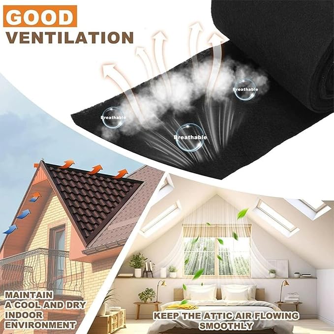 Roof Vent - Attic Mesh for Airflow Control | Ventilation Roll Filter Barrier - Image 6