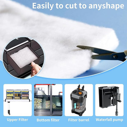 Aquarium Filter Floss Fish Tank Filter Media Aquarium Filter Pad - Image 4