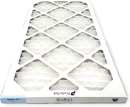 Proairtek AF12241M11SWH Model 12x24x1 Air Filter, MERV 11; Ideal - Image 3