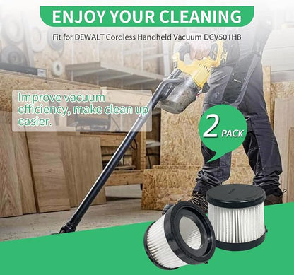 2 Pack DCV5011H HEPA Filter Compatible - Image 6