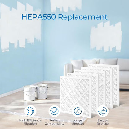 Vilaso 5 Pack MERV 10 Replacement Pre-Filter Compatible - Image 3