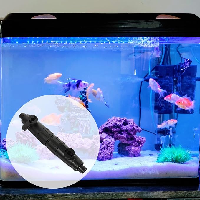 Hemoton Fish Tank Filter Water Flow Regulating Valves Plastic Hose Adapter - Image 3