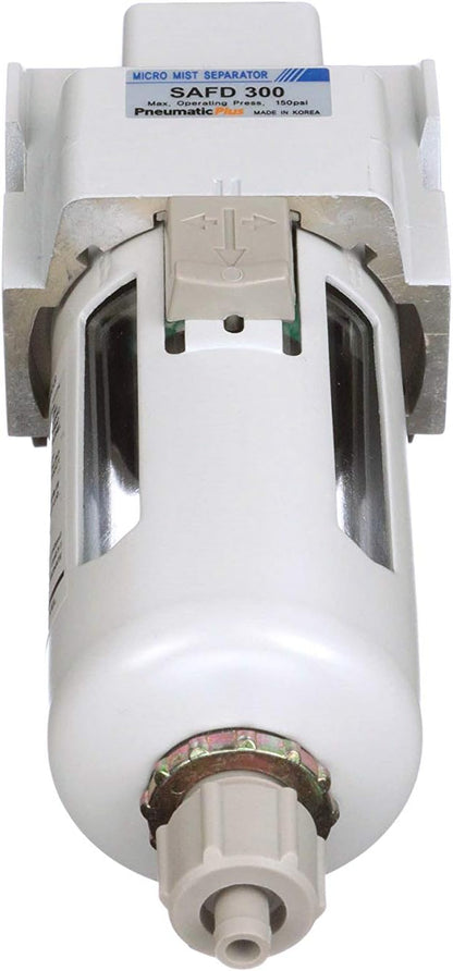 PneumaticPlus SAFD300-N03B Compressed Air Coalescing Filter, 0.01 Micron 3/8" - Image 6