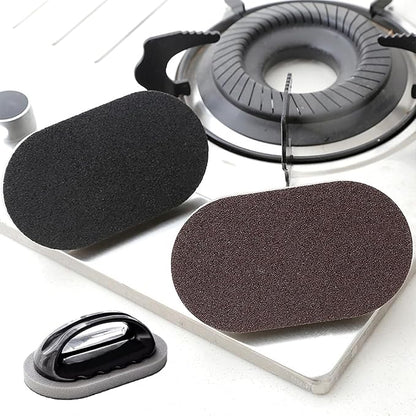 Nano Carborundum Sponge, Emery Sponge Kitchen Pot Brush - Image 4