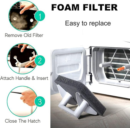 German Dryer Bottom Filter Replacement, - Image 4