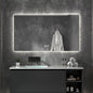 500 X800 mm Illuminated Backlit LED Bathroom Mirror, Wall Mounted Multifunction by JSLJDM
