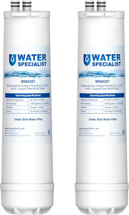 Waterspecialist RC 1 EZ-Change Basic Water Filtration Replacement, Replacement by Waterspecialist