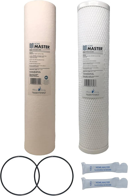 Home Master Whole House 4-Layer Sediment 25 Down to 1 Micron, Radial Flow GAC by HomeMaster
