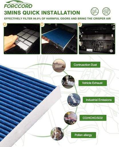 2-Pack CF12161 Cabin Air Filter Fits - Image 6