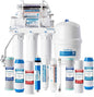 RTW5AK-UV SGS-Tested Reverse Osmosis Water Filter System by PureDrop