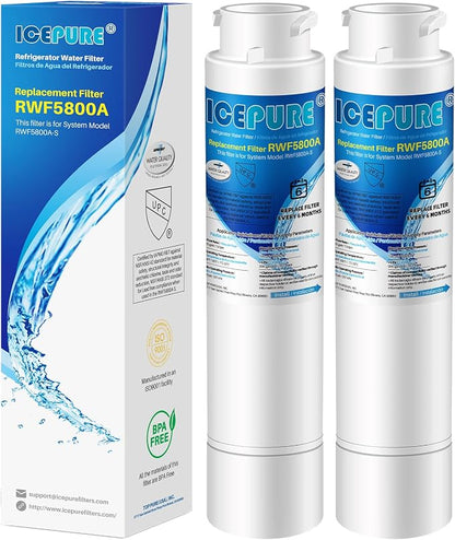 ICEPURE RWF5800A Replacement for Frigidaire EPTWFU01, Pure Source Ultra II by ICEPURE