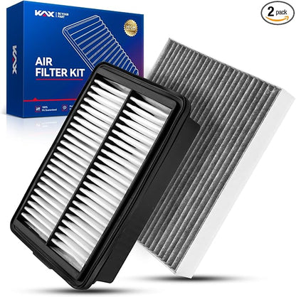 KAX Engine & Cabin Air Filter Kit by KAX