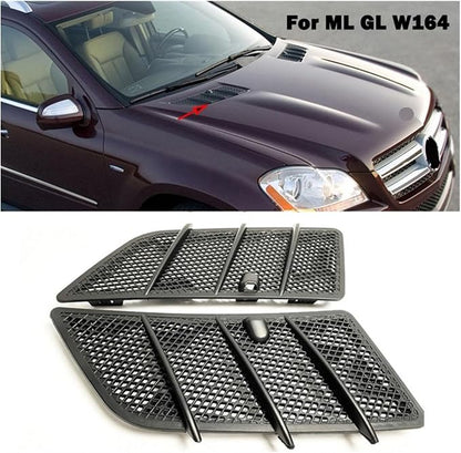 Hood Engine Air Outlet Air Inlet Grid Cover A1648804305 A1648804405 Compatible - Image 2