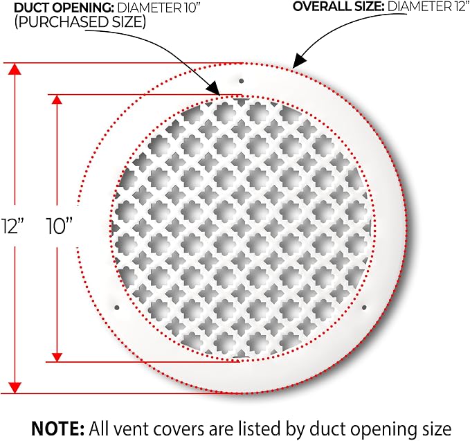 SABA Home Decor Air Vent Cover Grille - Image 4