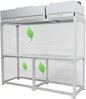 Air Flow Clean Bench Vertical Laminar Flow Hood Dust Free Room Workshop by HQHAOTWU