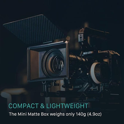 Tilta Mini Matte Box | 15mm Rod Adapter & 4 Lens Adapters | Lightweight | - Image 6