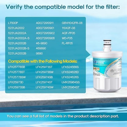 ICEPURE Alkaline 5231JA2002A Refrigerator Water Filter Replacement - Image 3