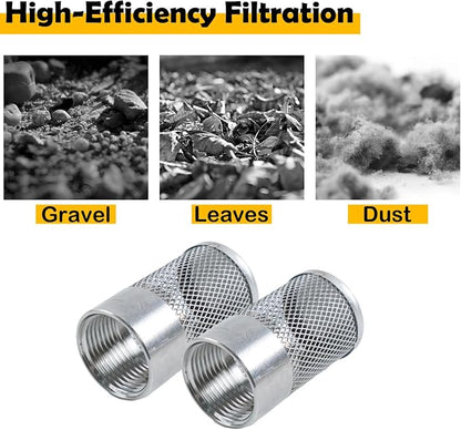 Dia Hose Inlet Suction Strainer Filter, Stainless Steel Water Pump Filter - Image 4