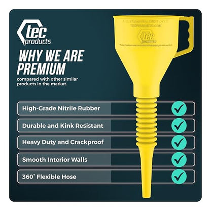TEC Products FlexAll Long Flexible Funnels - Image 3