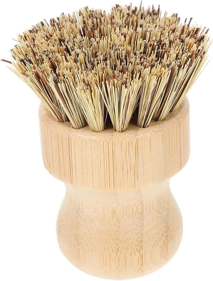 Dish Brush Handle Potato Scrubber Brush Sturdy Bristles by Healeved