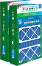 Filterbuy 15.75x27.63x3.50 Air Filter MERV 13 Optimal Smoke & Allergy Defense by Filterbuy