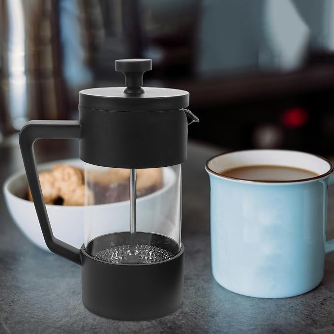 Zerodeko Portable Coffee Maker 350ml Borosilicate Glass Espresso Press - Image 5