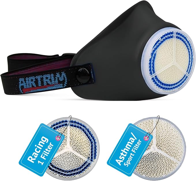 Cold-Weather Breathing Mask for Athletes & Cold-Air-Sensitive Users — Warms & by Unknown