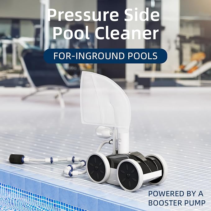 MAKHOON Upgrade Pool Pressure Side Sweeper – Professional Pool Cleaner - Image 2